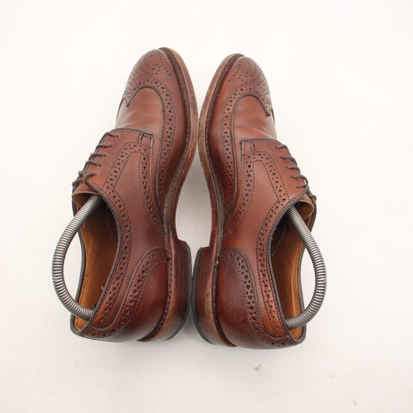 Allen Edmonds Madison Park Men\'s Size 7.5 D Leather Wing tip Oxford Dress Shoes main image 6